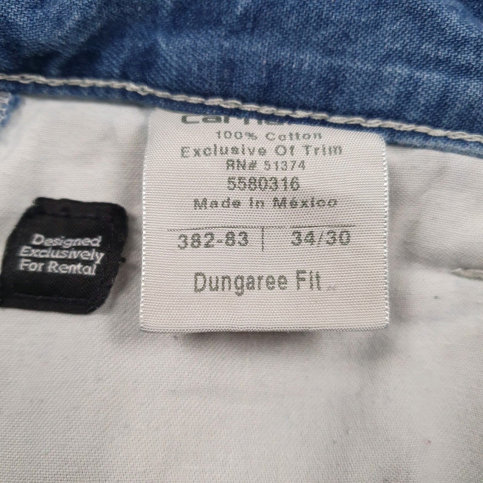 Mens Blue Carhartt   Jeans