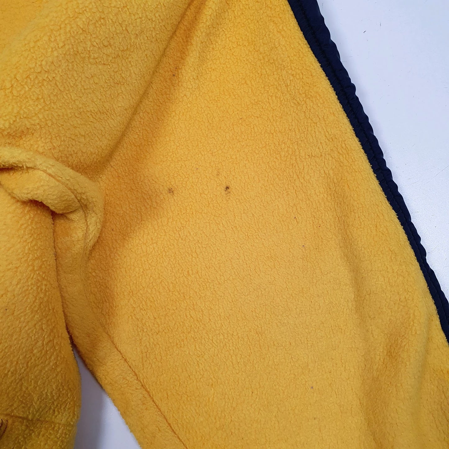 Mens Yellow Chaps  Quarter Zip Jumper
