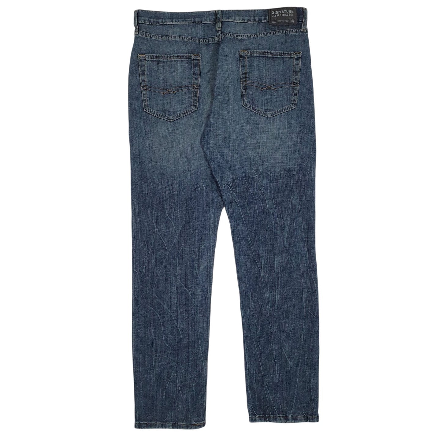 Mens Blue Levis  Crewneck Jeans