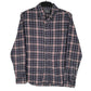 Mens Grey Eddie Bauer Flannel Long Sleeve Shirt