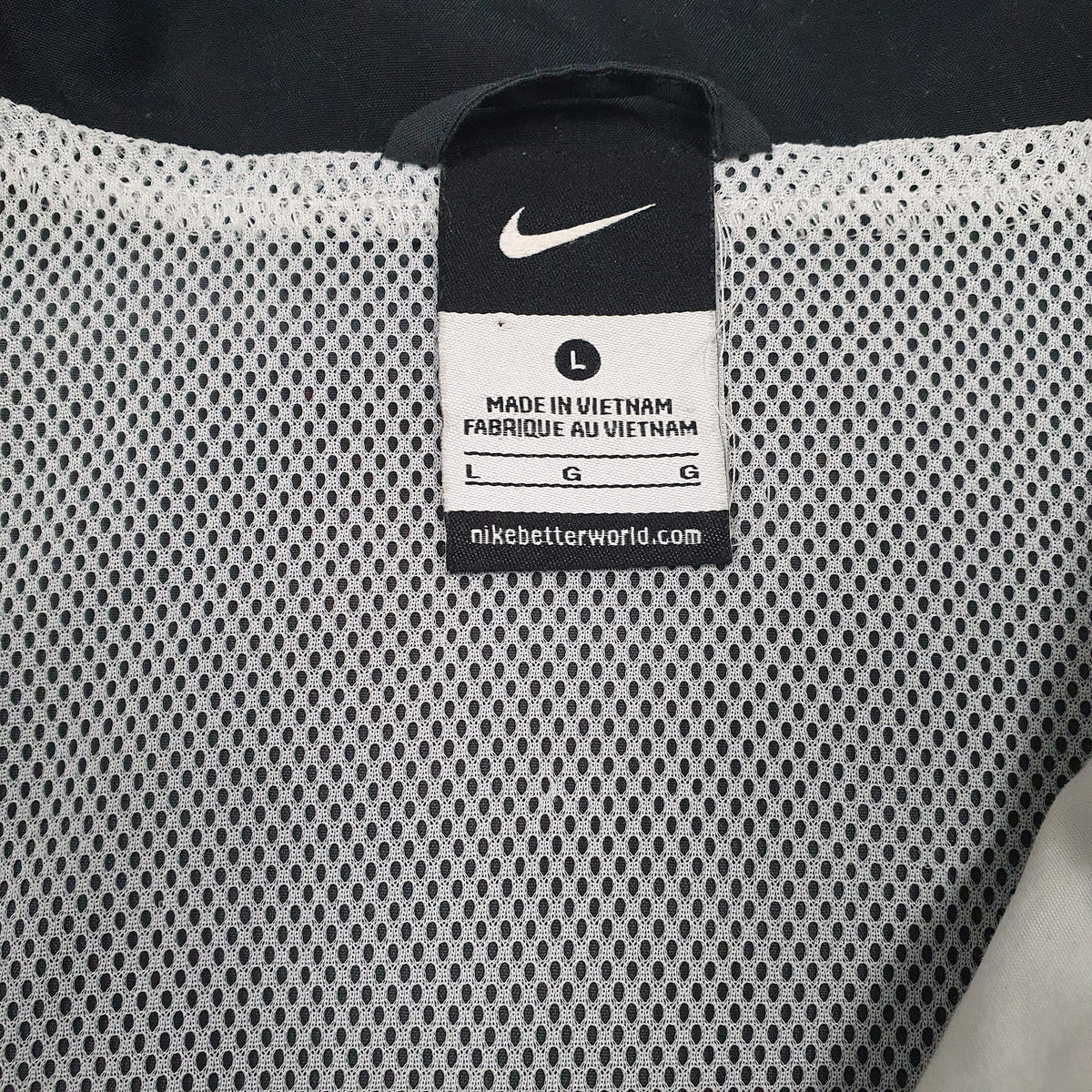 Mens White Nike   Coat