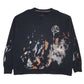 Mens Black Nike Air Jordan Artist Series Jammie Holmes Crewneck Jumper