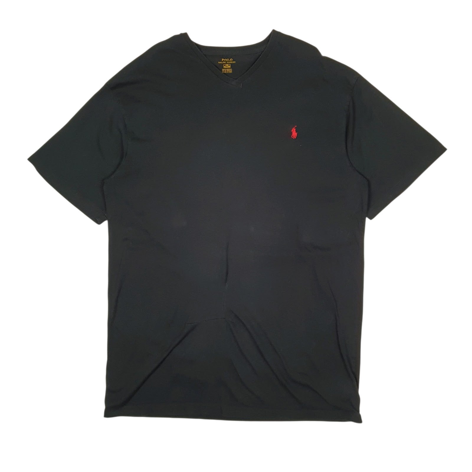 Mens Black Polo Ralph Lauren Tall Short Sleeve T Shirt