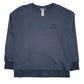 Mens Blue Reebok Spellout Crewneck Jumper