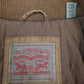 Mens Brown Levis Padded  Coat