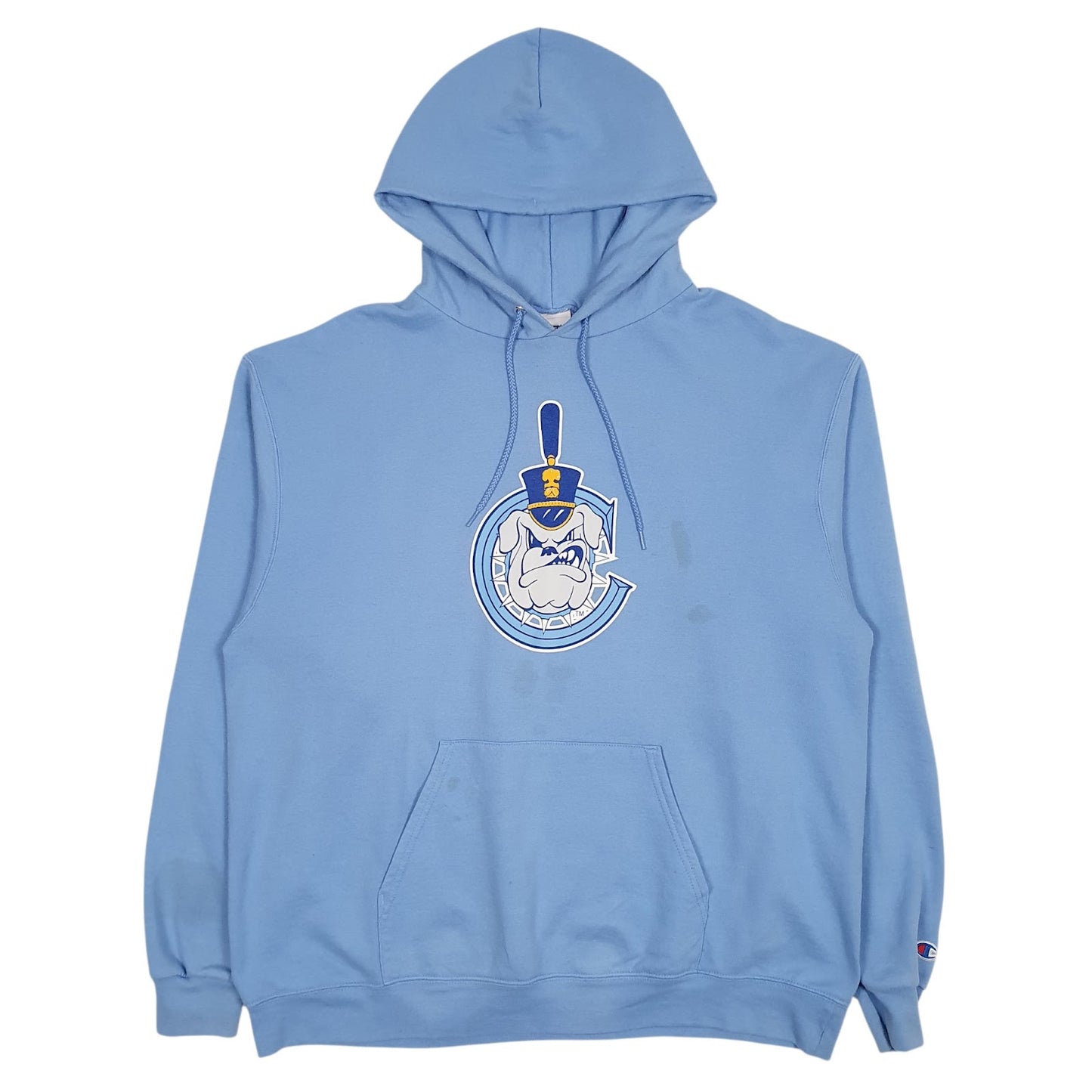 Womens Blue Champion  Hoodie Jumper