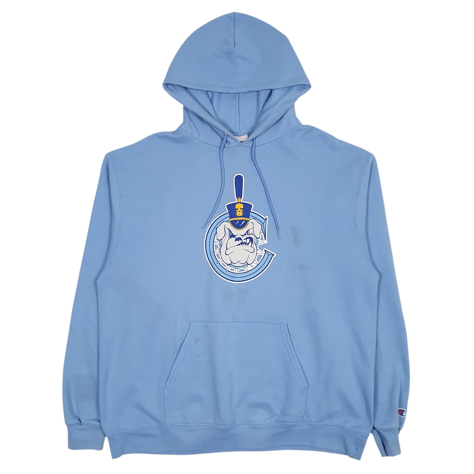 Womens Blue Champion  Hoodie Jumper