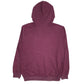 Mens Burgundy Puma Spellout Hoodie Jumper