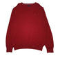 Mens Red Tommy Hilfiger  Crewneck Jumper