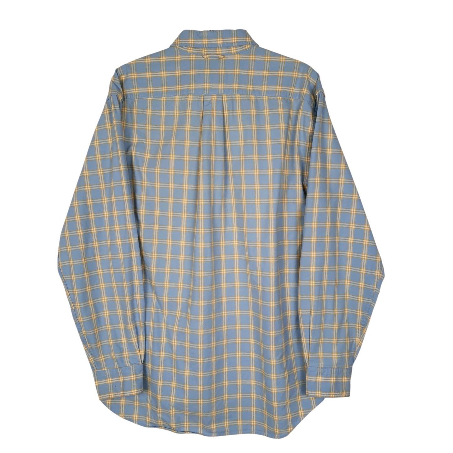 Mens Blue Eddie Bauer Vintage 00s  Shirt