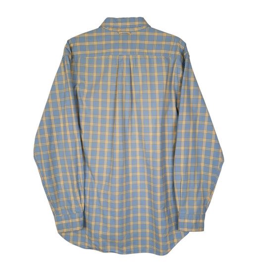 Mens Blue Eddie Bauer Vintage 00s  Shirt
