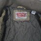 Mens Grey Levis Bomber Military  Coat