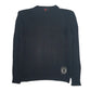 Womens Black Jr  Crewneck Jumper