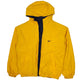 Mens Navy Reebok Reversible Fleece Lined Hoodie Coat