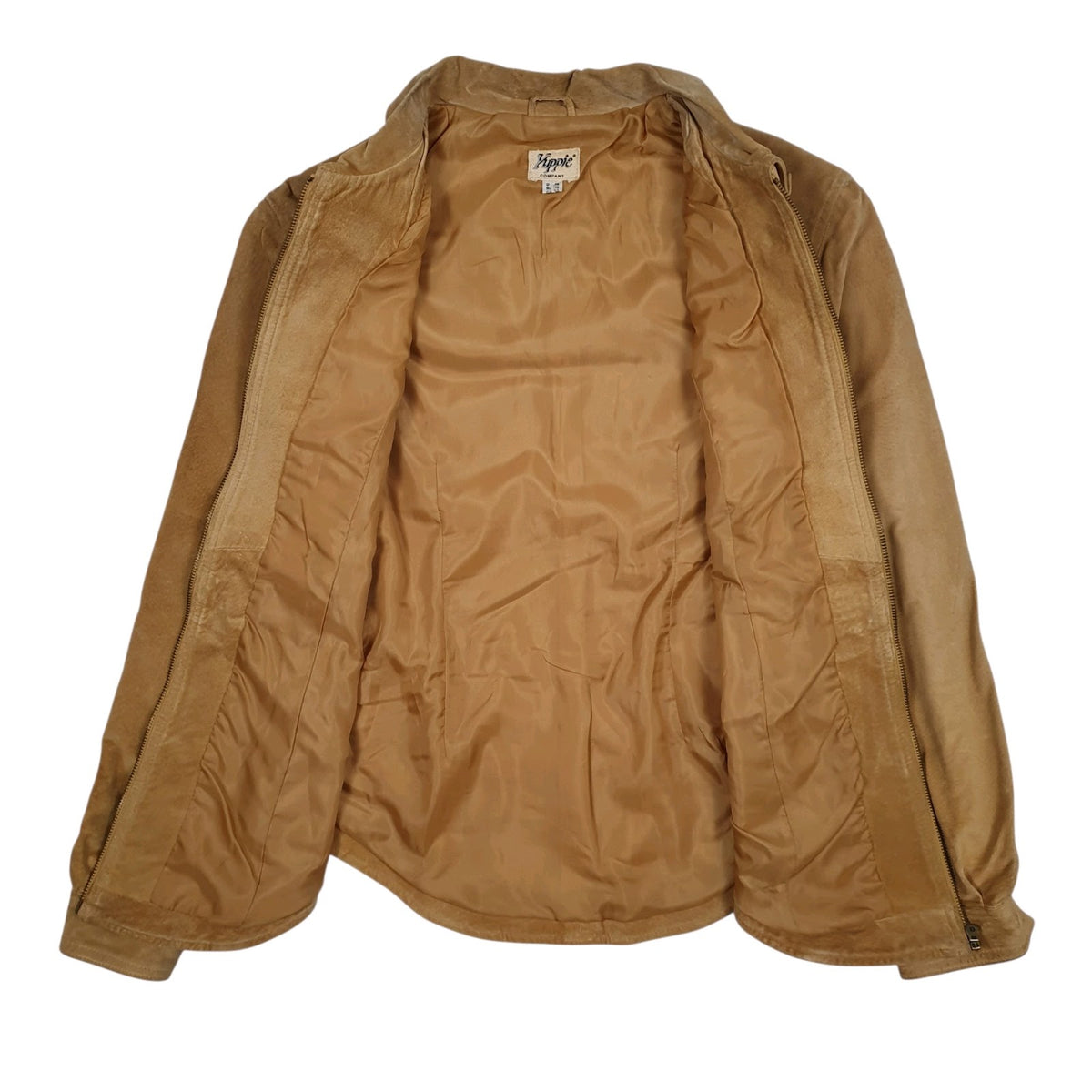 Womens Beige Kippie Bomber  Coat
