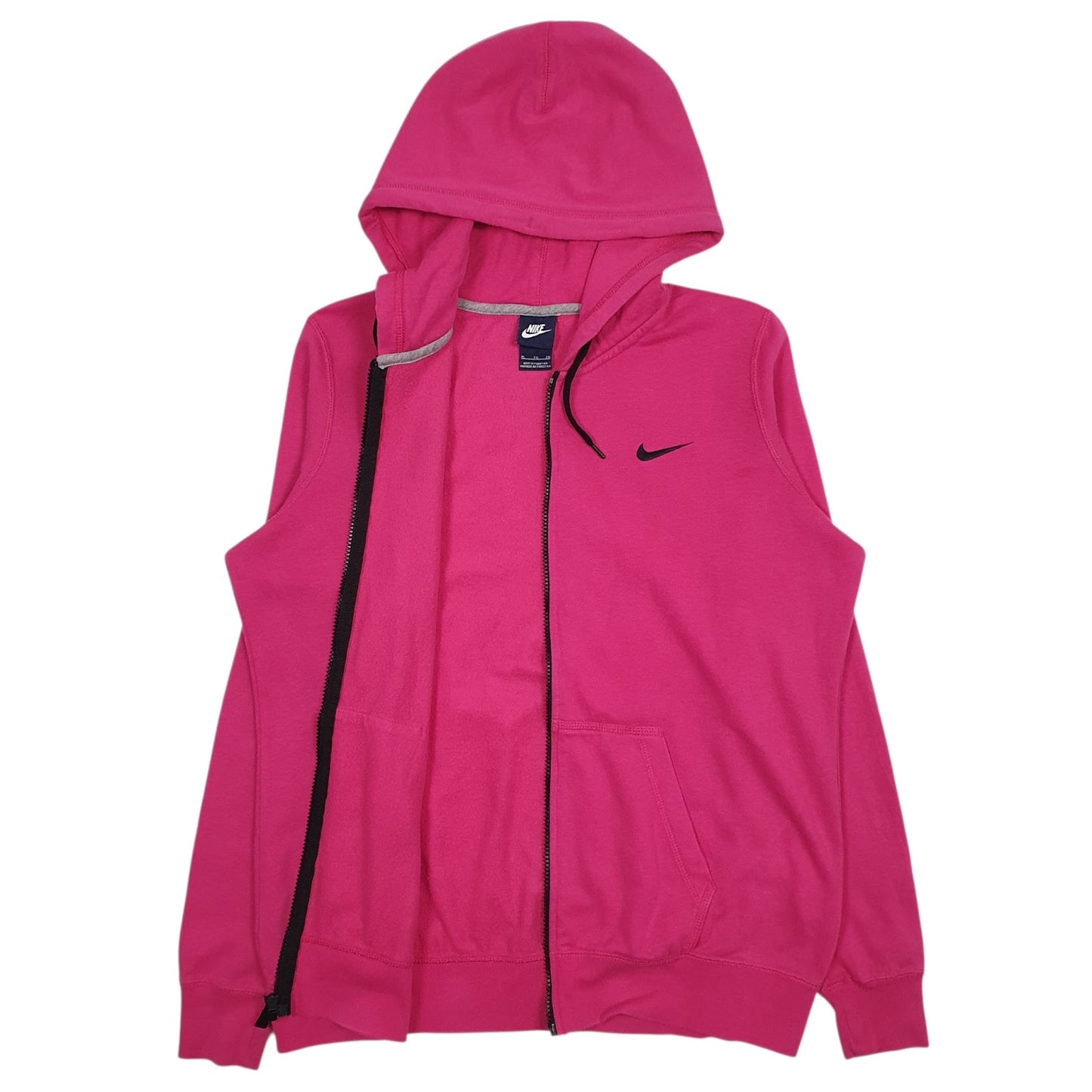 Womens Pink Nike  Full Zip Jumper