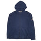 Mens Navy Adidas  Full Zip Jumper