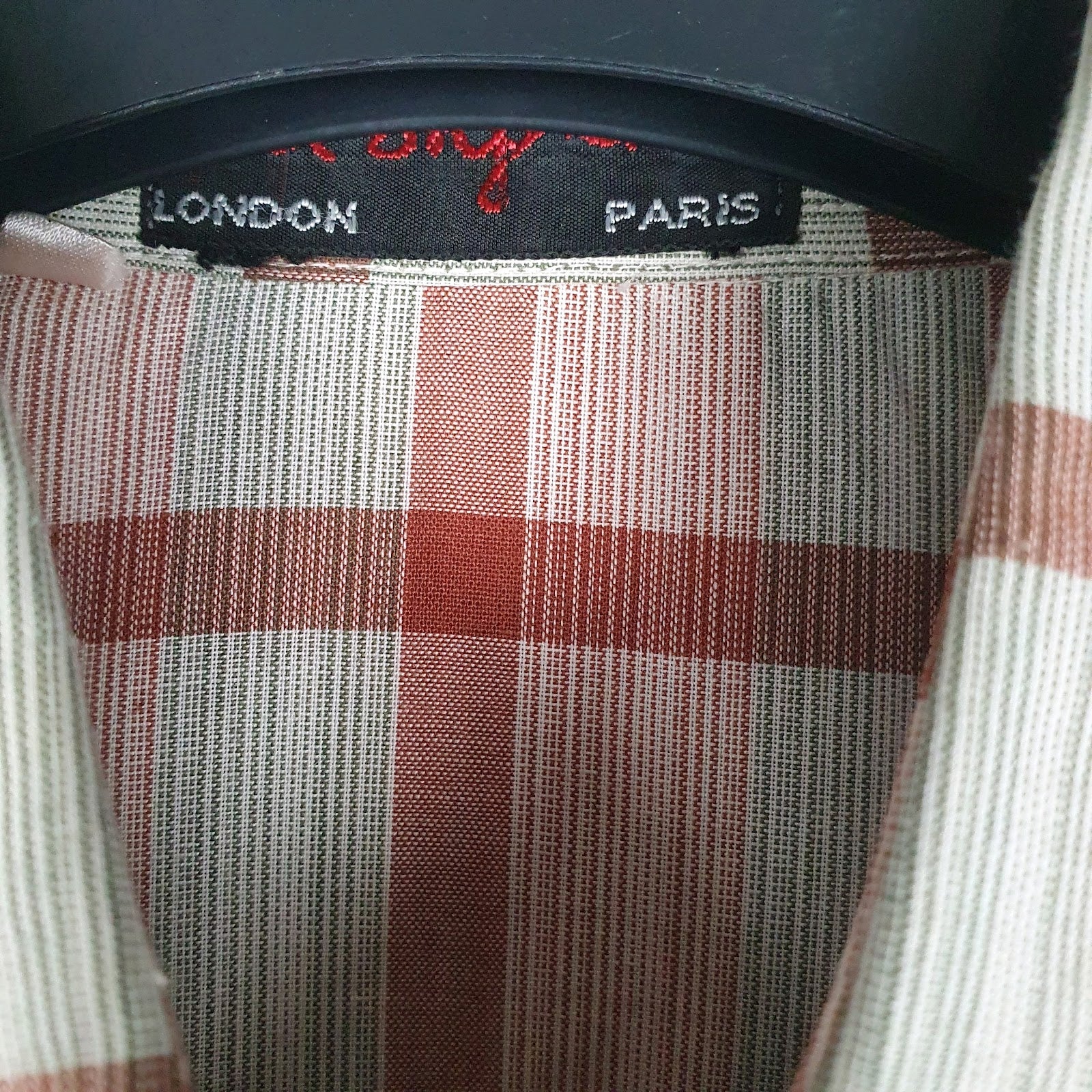 Mens Red Ted Stepidus   Shirt