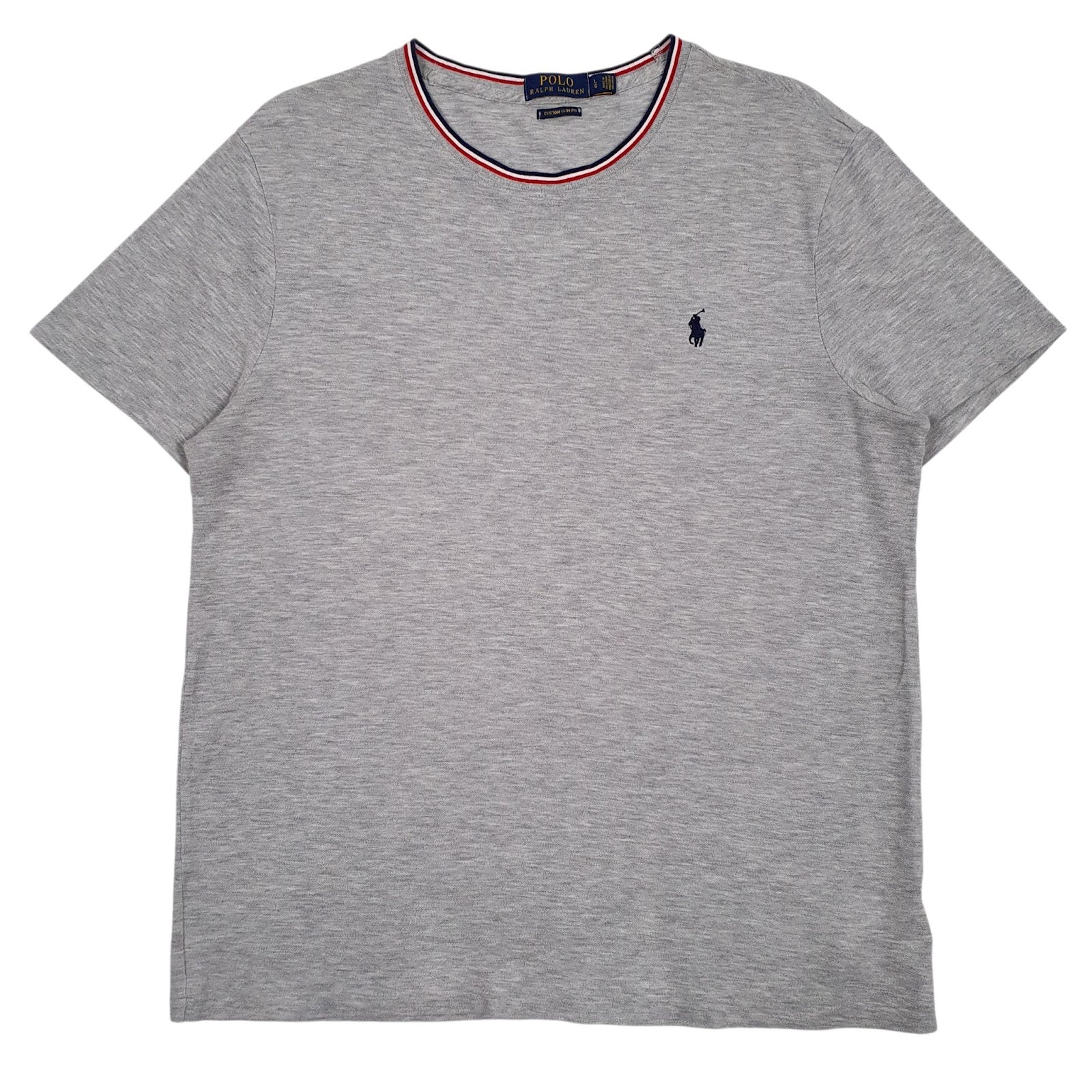 Mens Grey Polo Ralph Lauren  Short Sleeve T Shirt