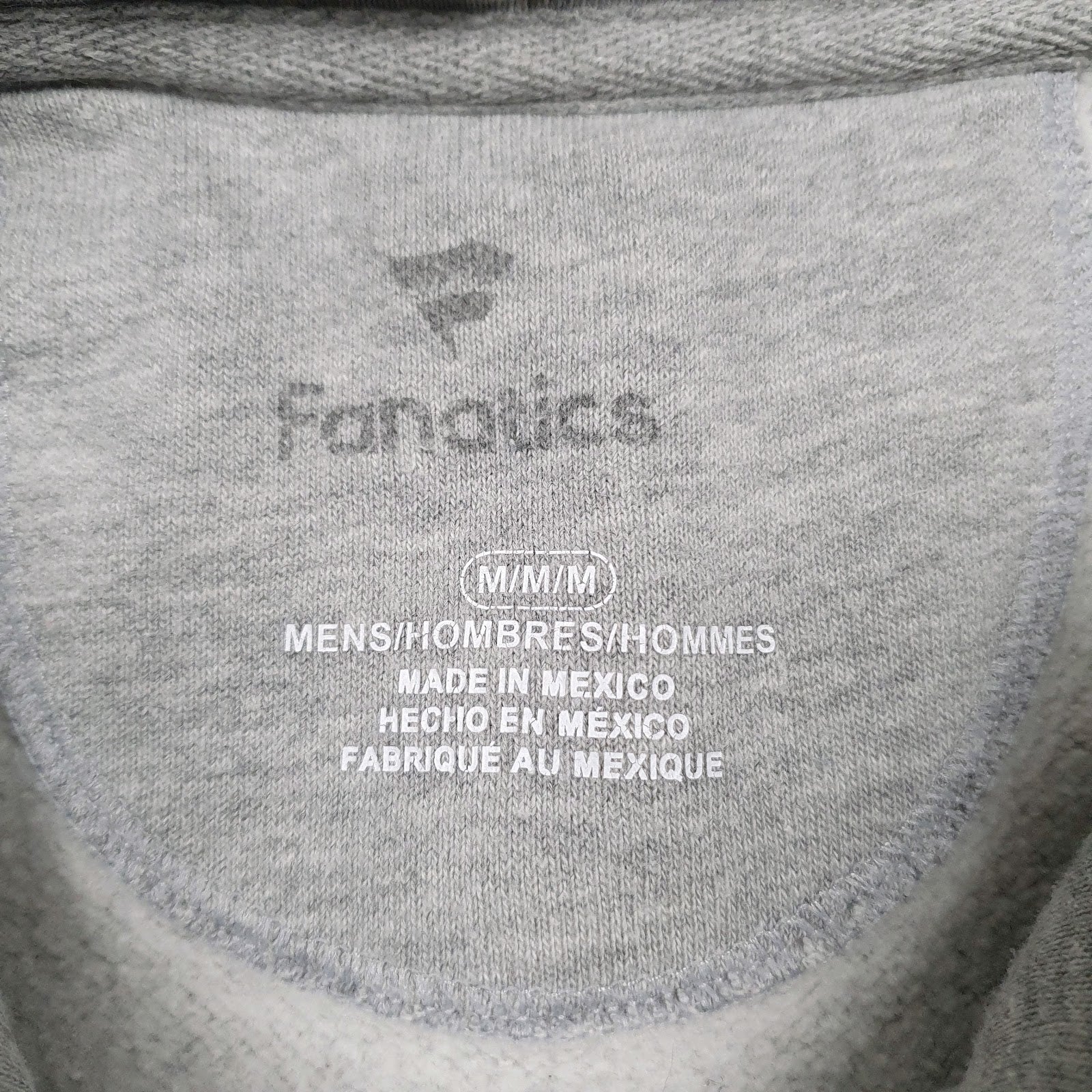 Mens Grey Fanatics NFL Kansas City Chiefs Superbowl Hoodie Jumper