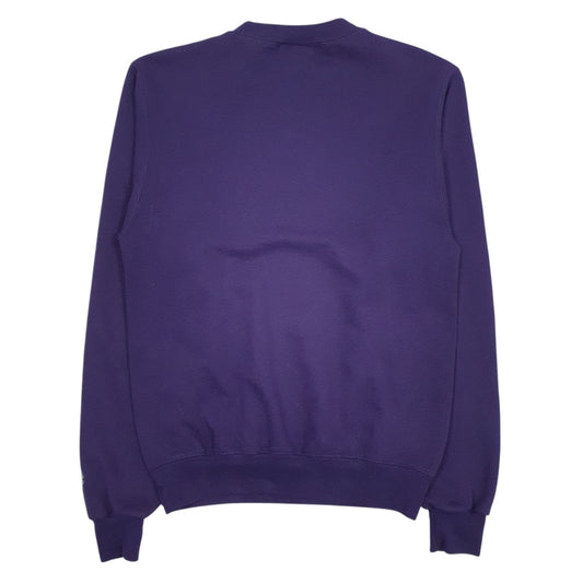 Mens Purple Champion  Crewneck Jumper