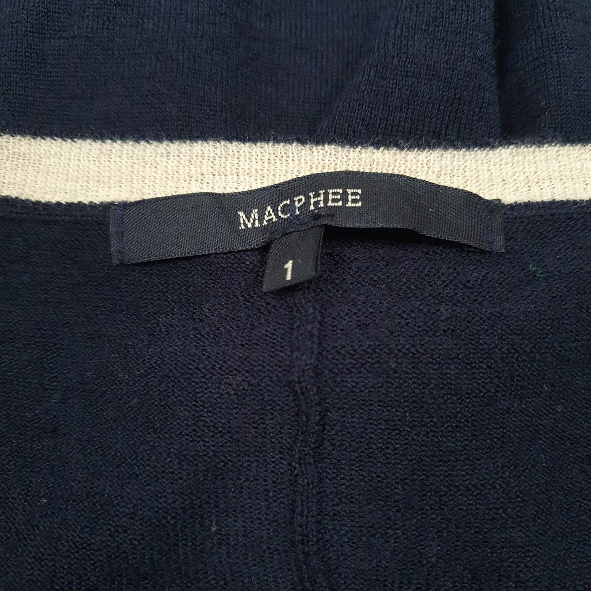 Womens Navy Macphee  Cardigan Jumper