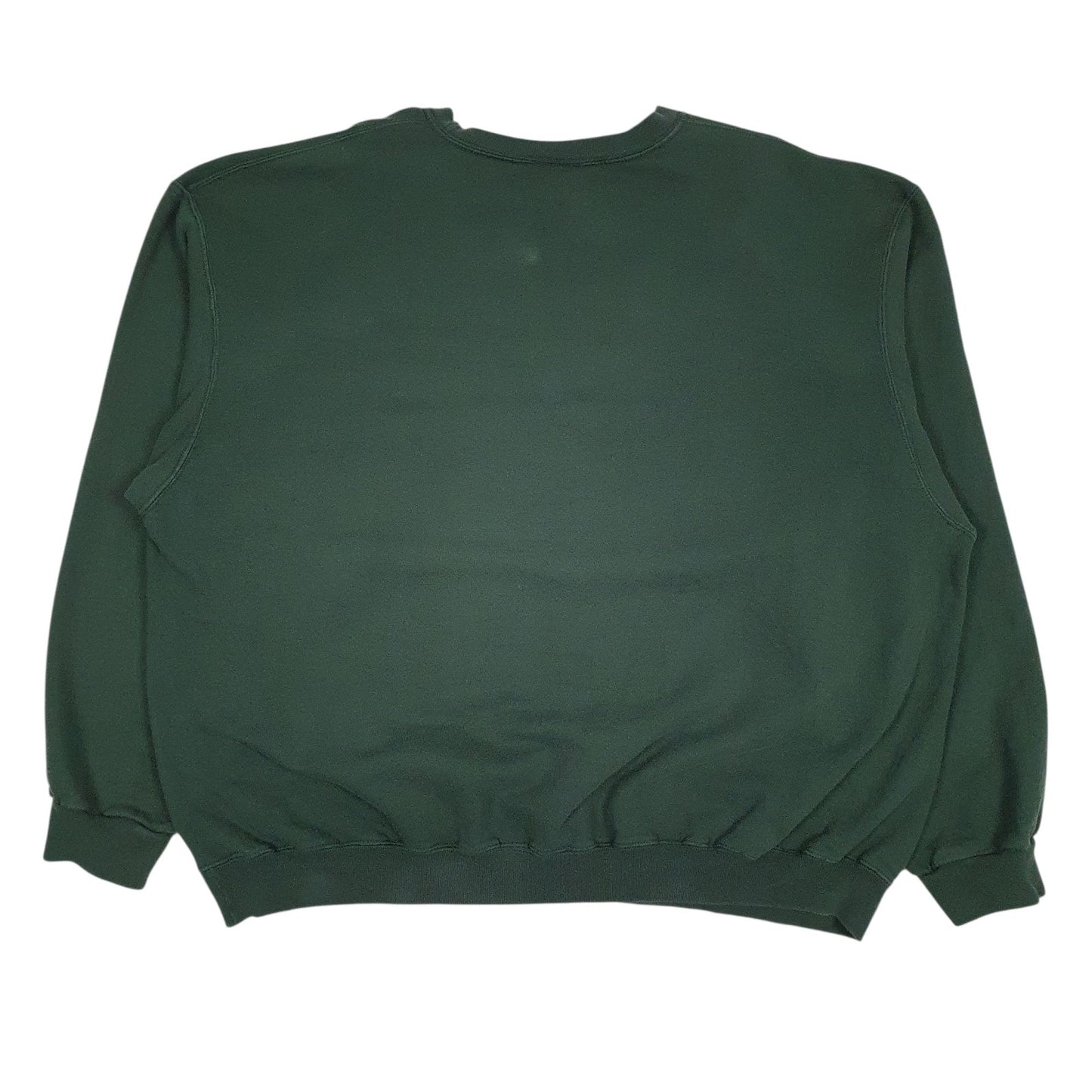 Mens Green Champion  Crewneck Jumper