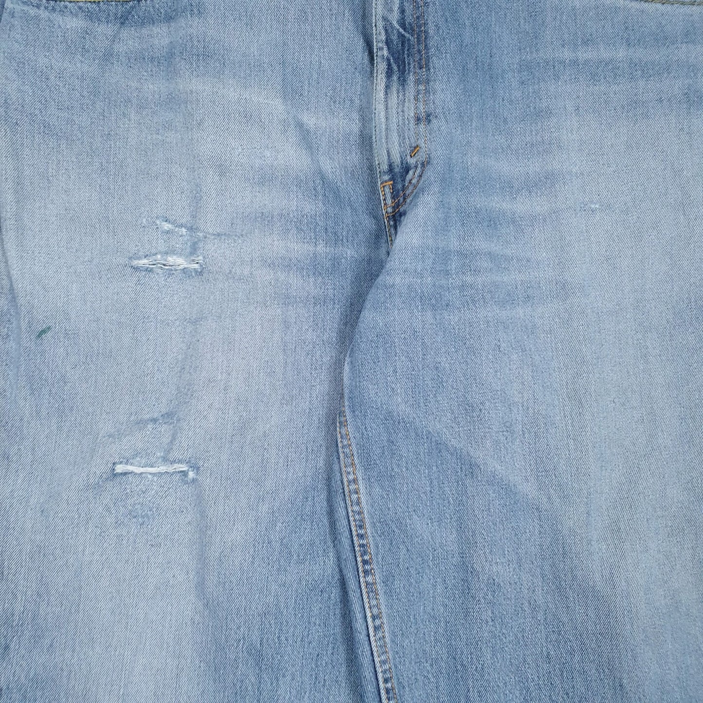 Mens Blue Levis Distressed  Jeans