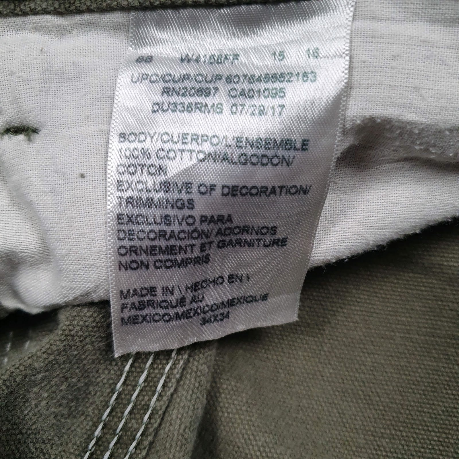 Mens Green Dickies Workwear  Trousers