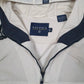 Mens Cream Nautica Pullover Smock Full Zip Coat