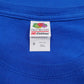 Womens Blue Fruit Of The Loom Queen Of The Pickleball Court  T Shirt
