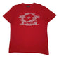 Mens Red Lotto  Short Sleeve T Shirt