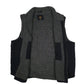 Mens Navy Lee Sherpa Lined Vest Bodywarmer  Coat