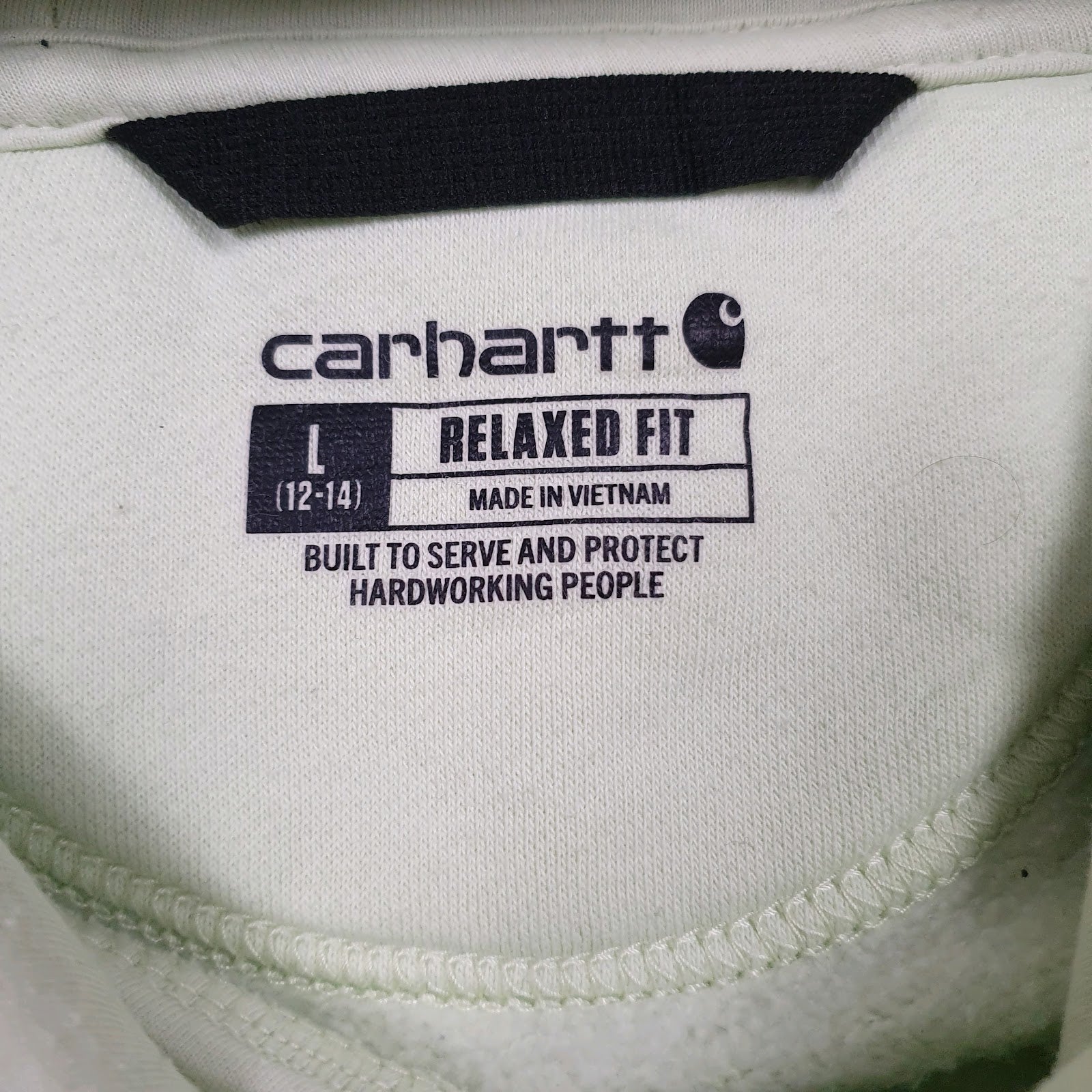 Womens Green Carhartt  Hoodie Jumper