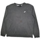 Mens Grey Nike  Crewneck Jumper
