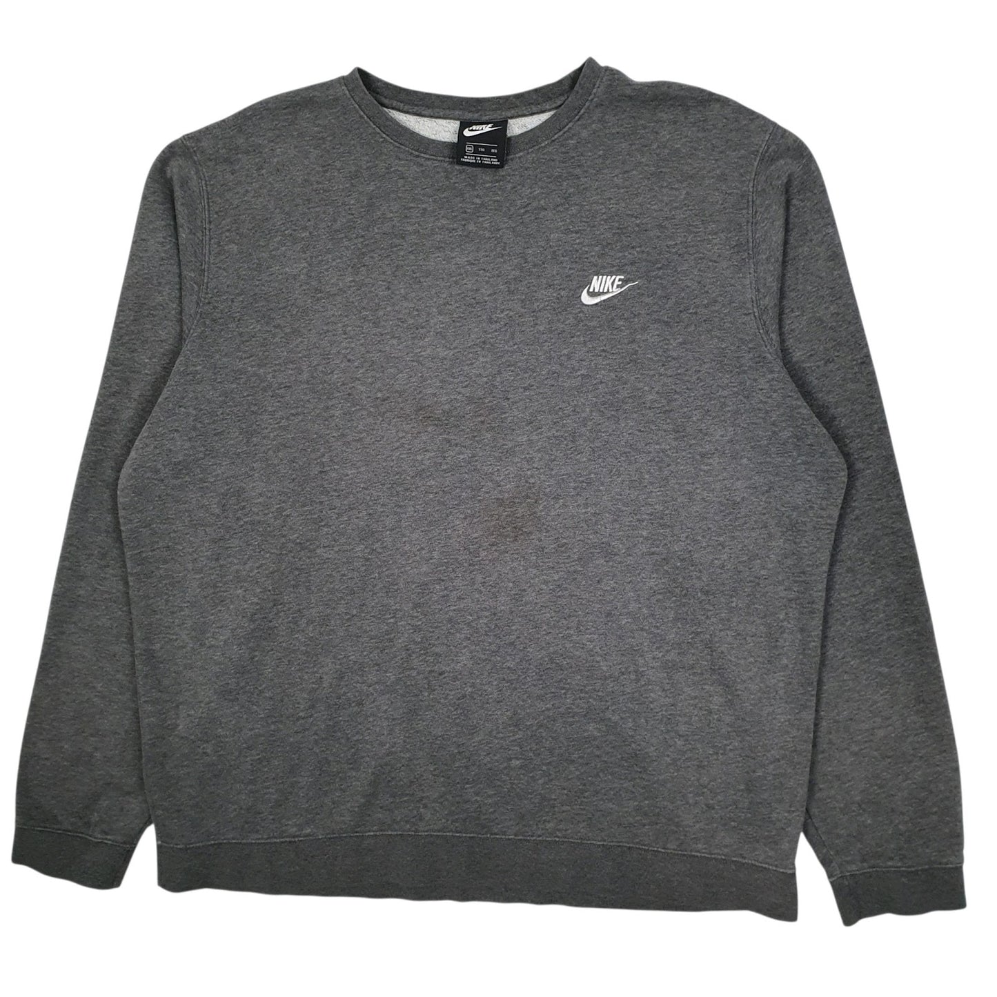 Mens Grey Nike  Crewneck Jumper