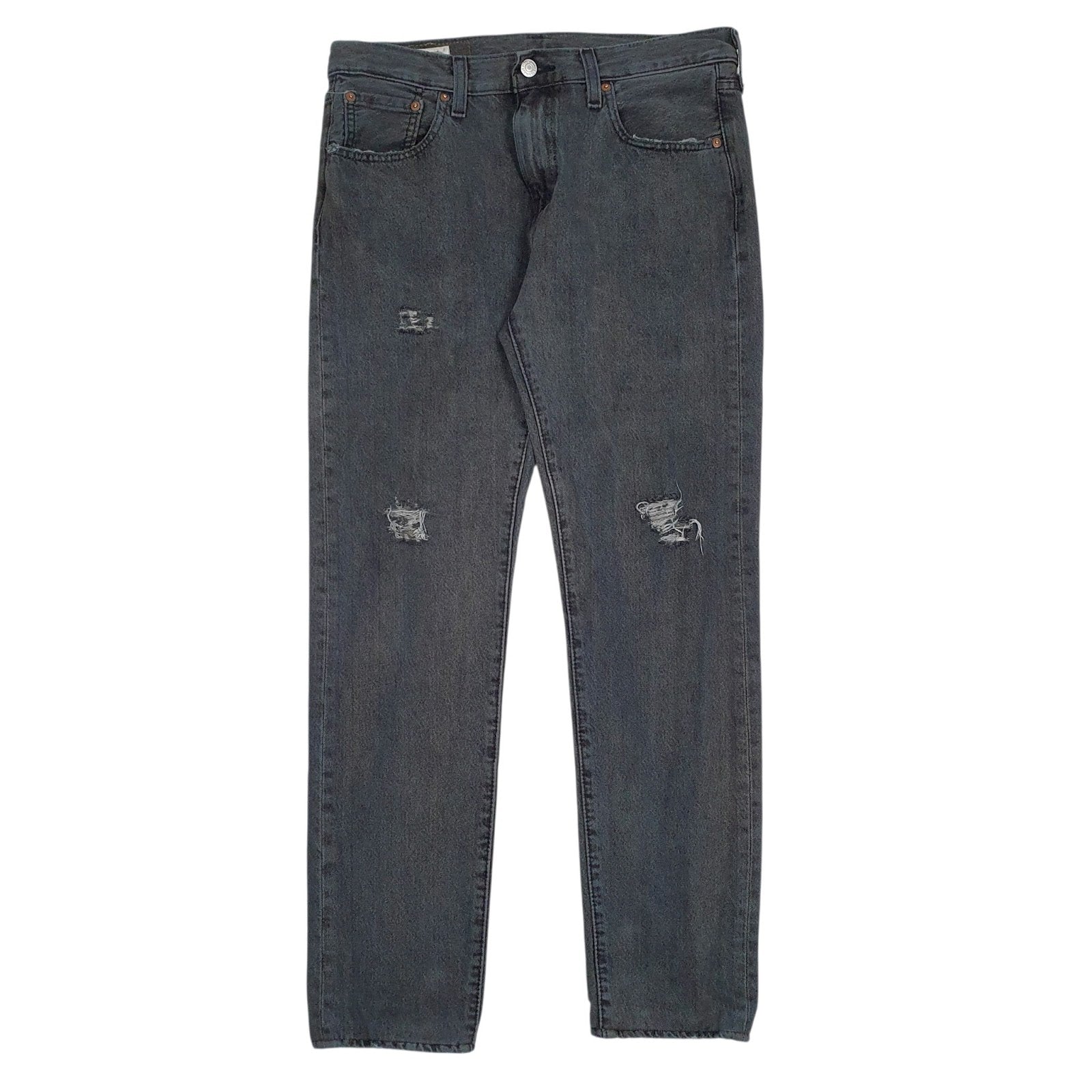 Mens Grey Levis Distressed 512 JeansW30 L30
