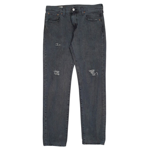Mens Grey Levis Distressed 512 JeansW30 L30