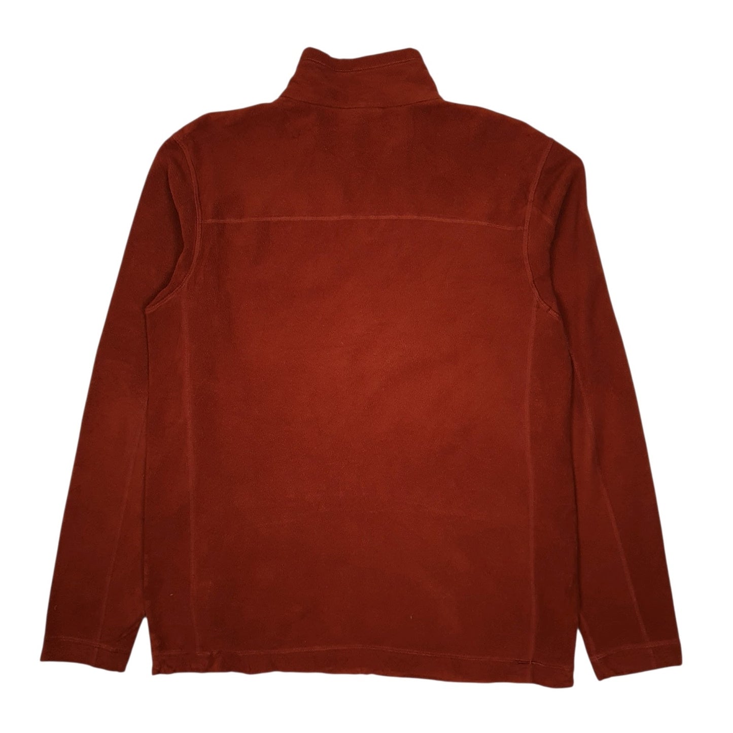 Mens Orange Patagonia Micro D Quarter Zip Jumper