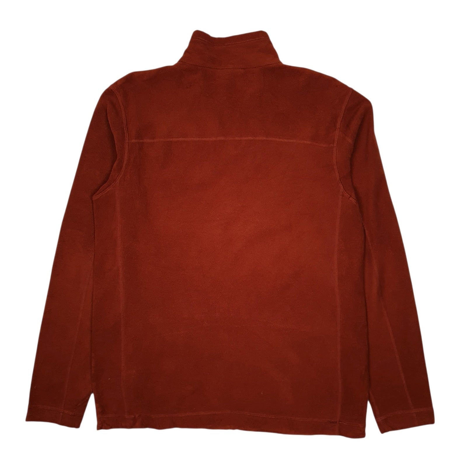 Mens Orange Patagonia Micro D Quarter Zip Jumper