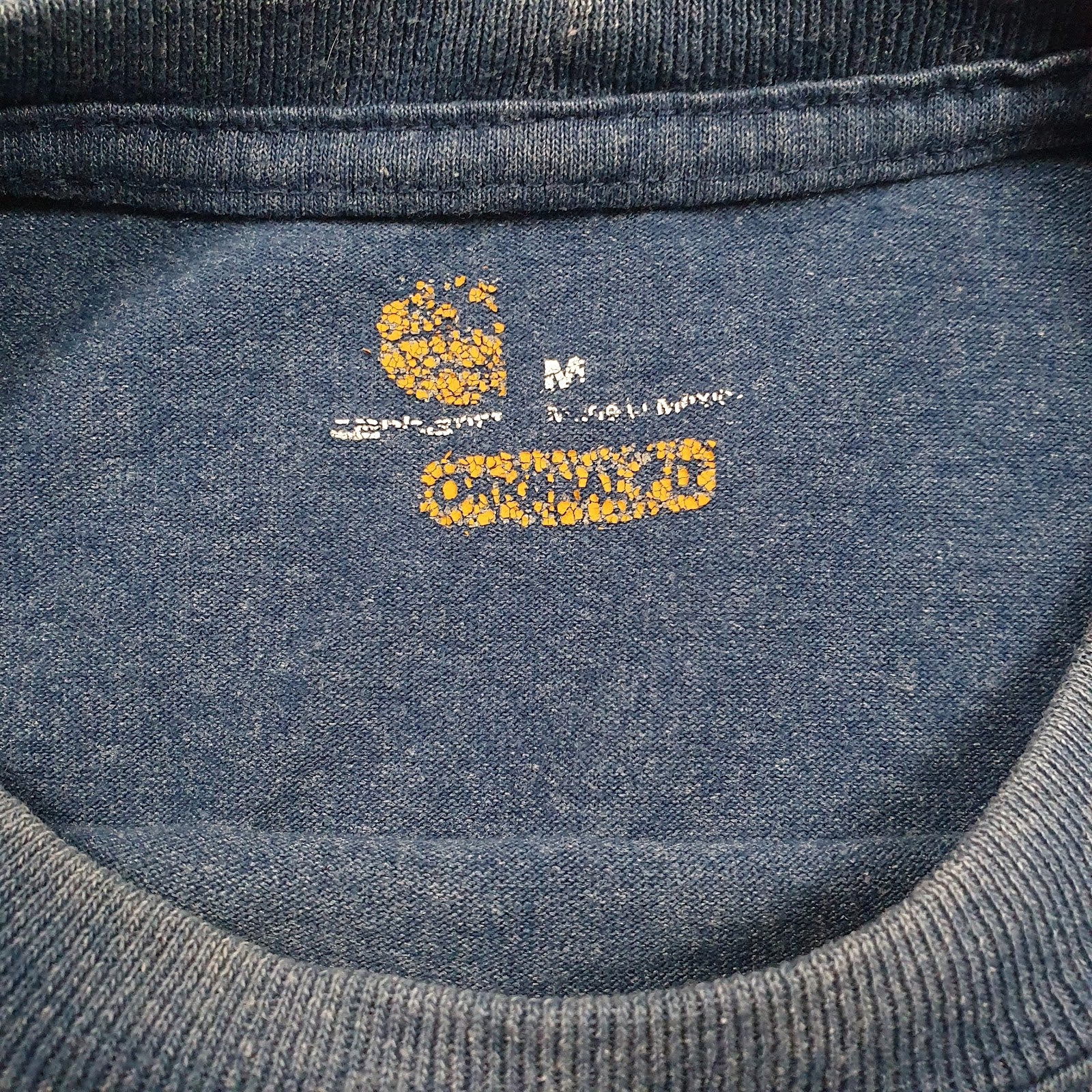 Mens Blue Carhartt  Vest T Shirt