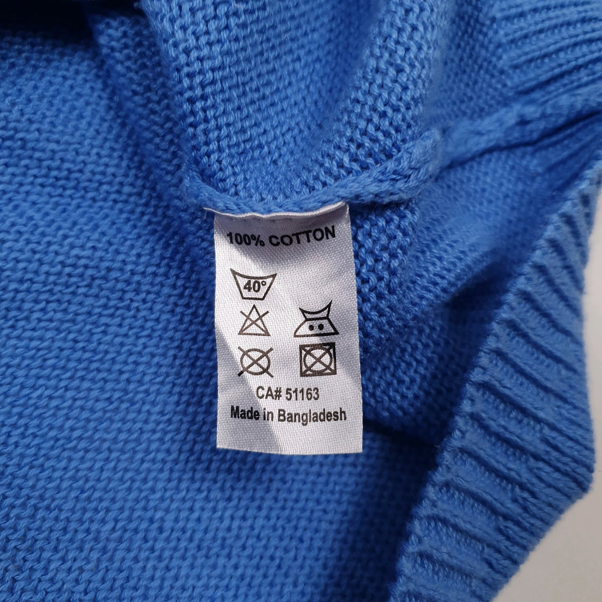 Womens Blue Onix Knit Crewneck Jumper