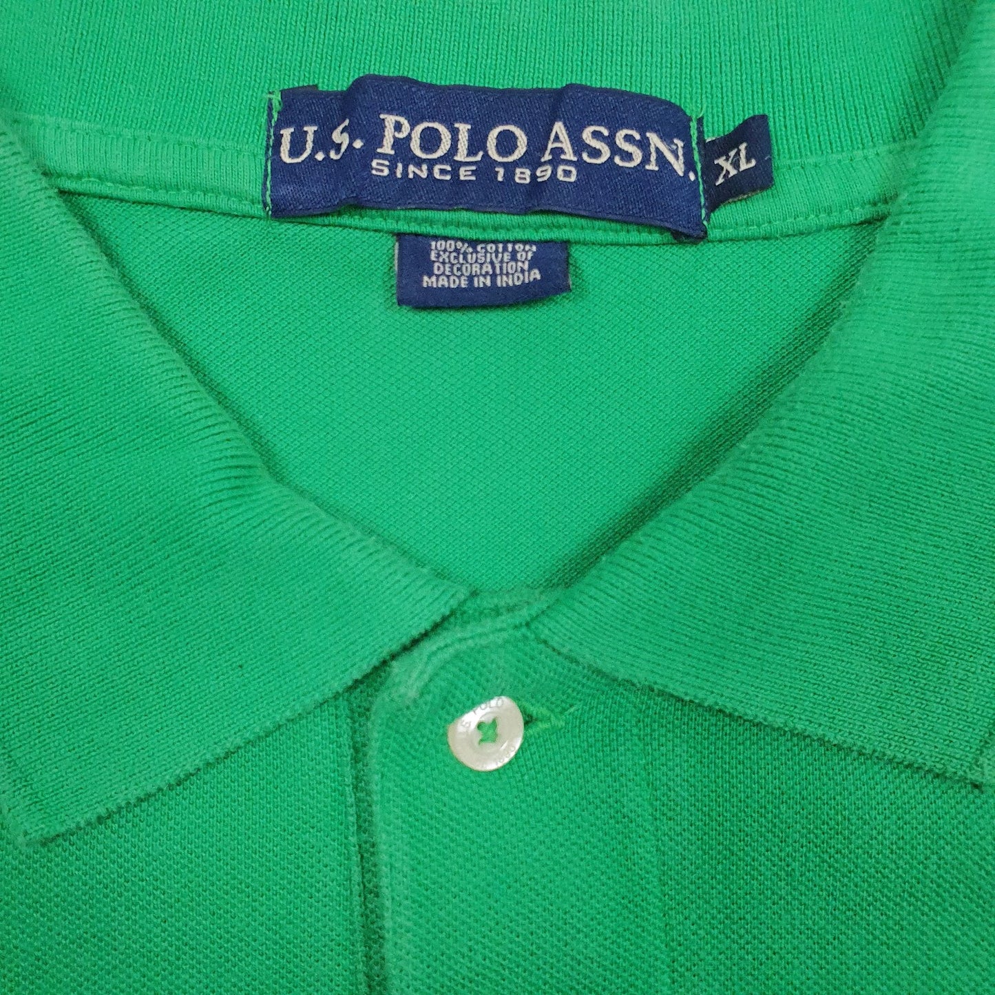 Mens Green US Polo Assn   Polo Shirt