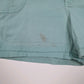 Womens Blue Lee Mid Rise Hoodie Shorts