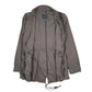 Mens Grey Levis Military Field Parka  Coat