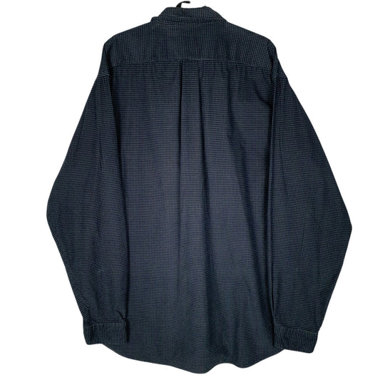 Mens Blue Eddie Bauer Flannel  Shirt
