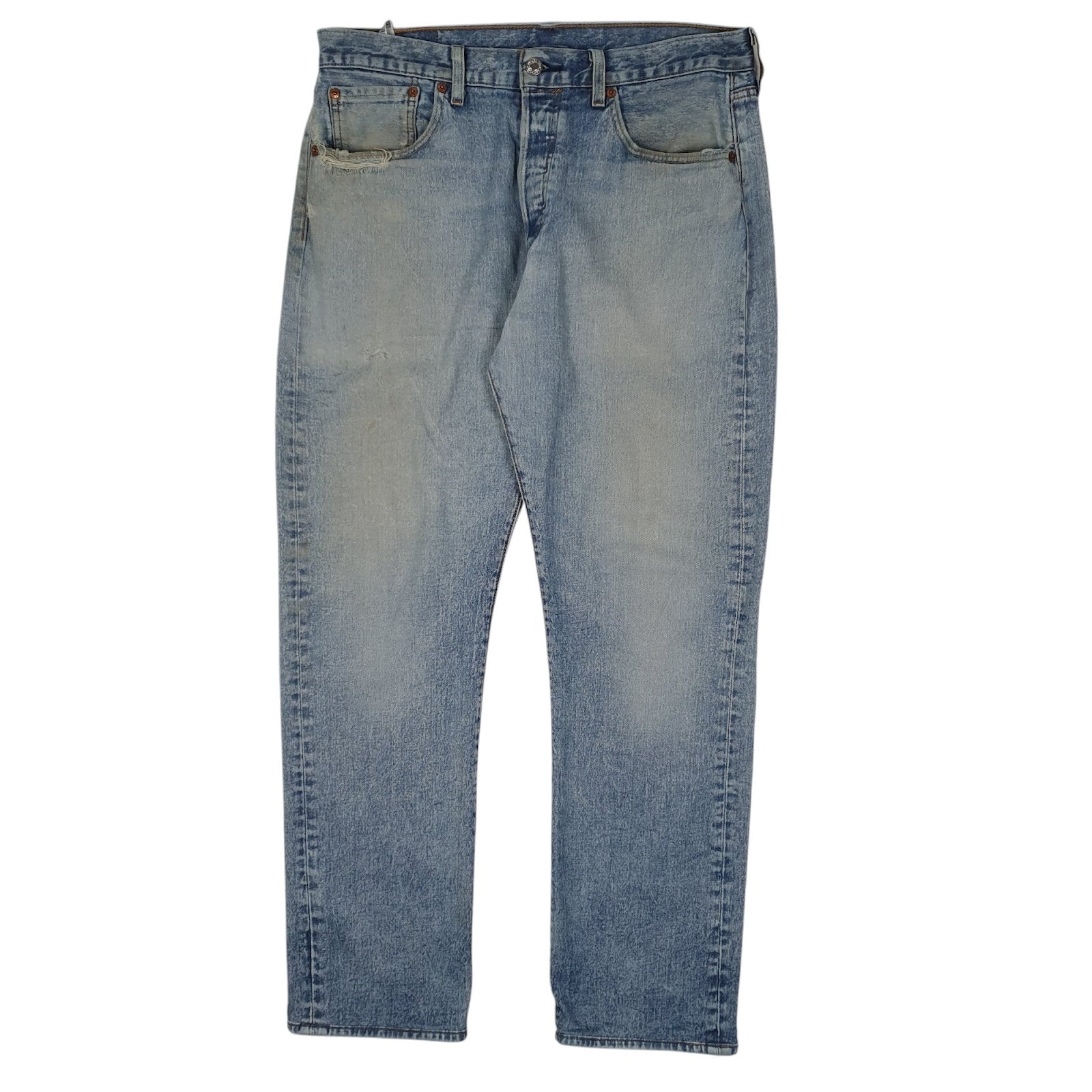 Mens Blue Levis  501 JeansW33 L32