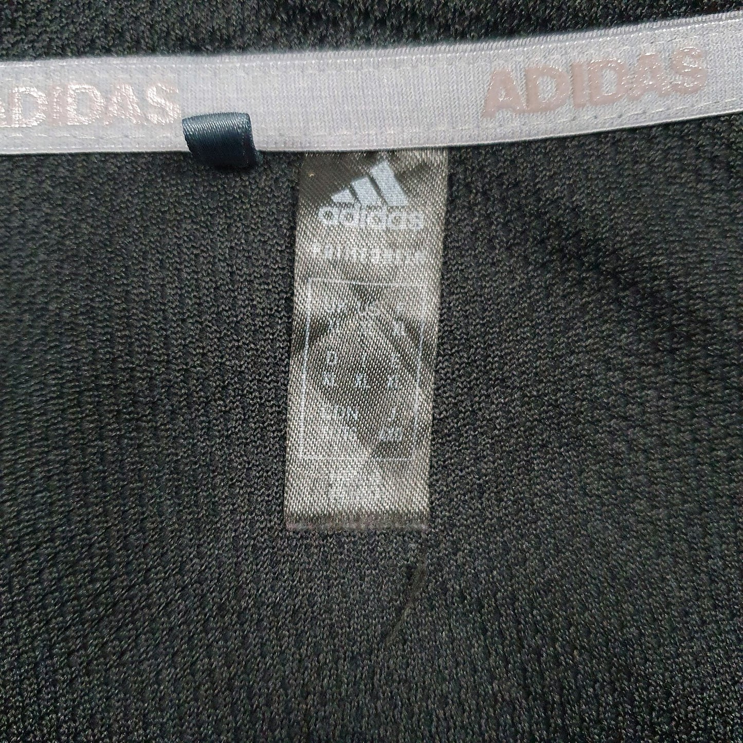 Mens Black Adidas Lightweight Quarter Zip Jumper