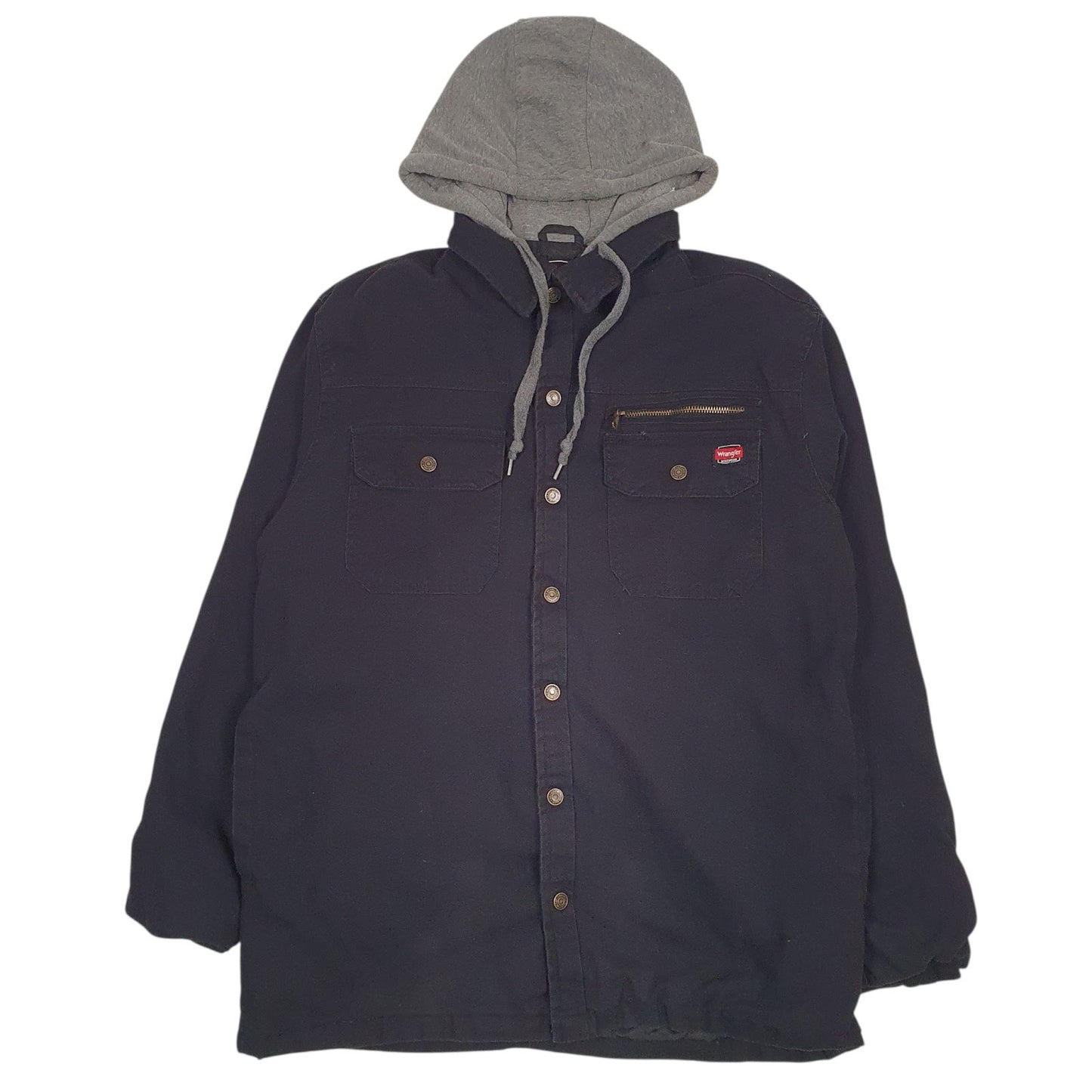 Mens Black Wrangler   Coat