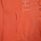 Womens Orange The North Face Spellout Hoodie Jumper